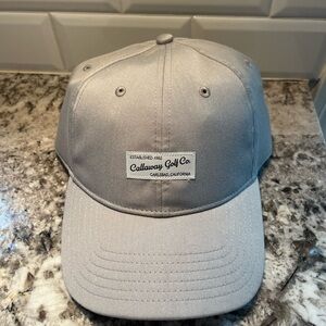 Light gray Callaway adjustable hat. Low profile. Brand new with tags.